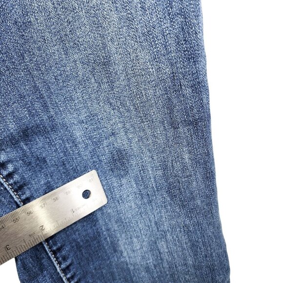 Kut From The‎ Kloth Jean Catherine Boyfriend KFTK Blue Denim Women's Size 8 READ - Picture 2 of 11